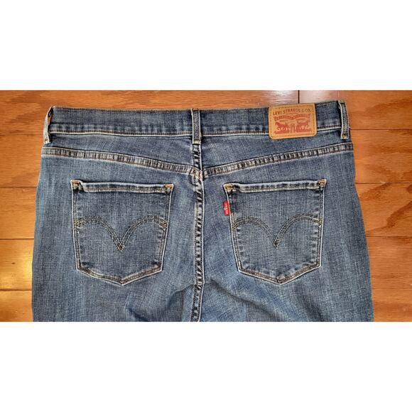 Levi's Jeans Women Size 14 Classic Boot Med Wash (Actual 34W X 30L) - Picture 4 of 14